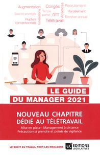  Editions législatives - Le Guide du manager - Le droit du travail pour répondre à vos équipes au quotidien.
