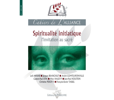 Cahiers de l'alliance N° 3 Spiritualité initiatique