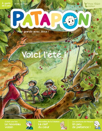  Editions Pierre Téqui - Patapon N° 474, juin 2020 : Voici l'été.