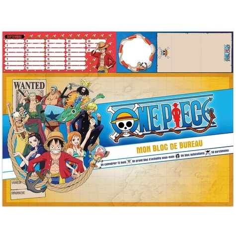 Editions Playbac - Set de bureau One Piece.