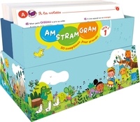  Editions SED - Am Stram Gram 50 comptines pour grandir - Cycle 1 Coffrets 1 et 2. Avec 50 fiches comptines illustrées, 50 fiches enseignant, 1 CD-ROM. 1 CD audio