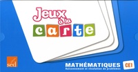 Pierre Stinville et Christelle Joëlle - Jeux à la carte mathématiques CE1 - Raisonnement et résolution de problèmes - Avec un sablier.