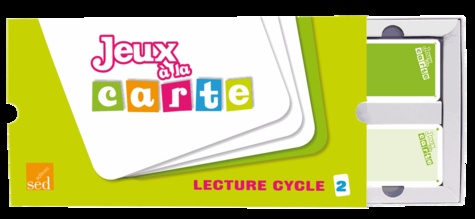  Editions SED - Jeux à la carte - Lecture cycle 2.