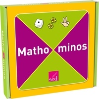 Editions SED - Mathominos - Cycle 2, GS, Mathématiques, 4 jeux de cartes + 2 plateaux.