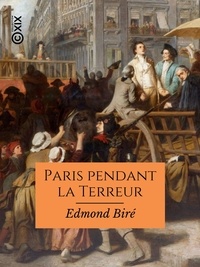 Edmond Biré - Paris pendant la Terreur.