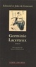 Edmond de Goncourt et Jules de Goncourt - Germinie Lacerteux.