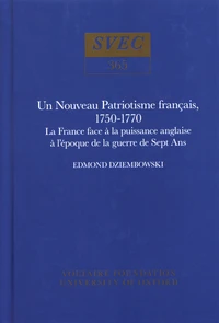 Un nouveau patriotisme français, 1750-1770