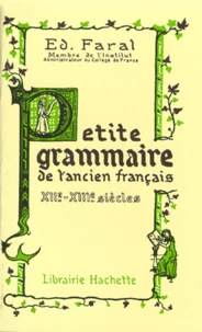 Petite grammaire de l'ancien français