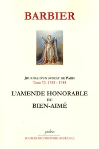 Journal d'un avocat de Paris