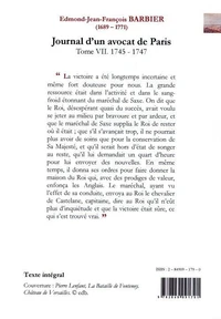 Journal d'un avocat de Paris