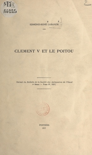 Clément V et le Poitou