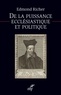 Edmond Richer et Edmond Richer - De la puissance ecclésiastique et politique.