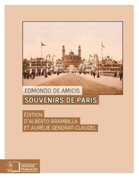 Edmondo De Amicis - Souvenirs de Paris.
