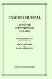 Edmund Husserl - Aufsätze und Vorträge (1911-1921).