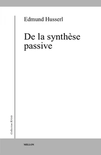 De la synthèse passive.