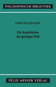 Die Konstitution der geistigen Welt