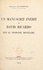 Un manuscrit inédit de David Ricardo sur le problème monétaire