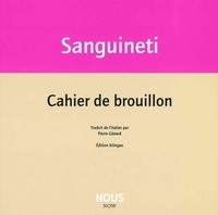 Edoardo Sanguineti - Cahier de brouillon.