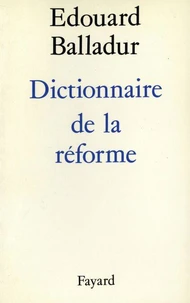 Dictionnaire de la réforme