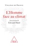 Edouard Bard - L'Homme face au climat - Symposium annuel.