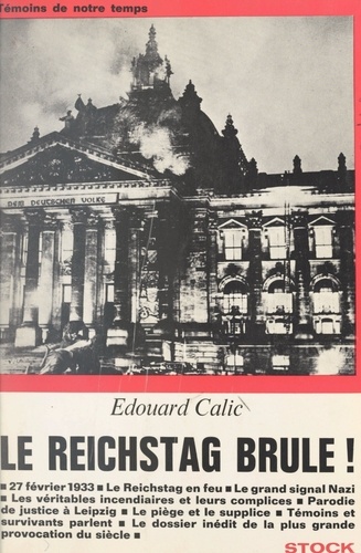 Le Reichstag brûle !