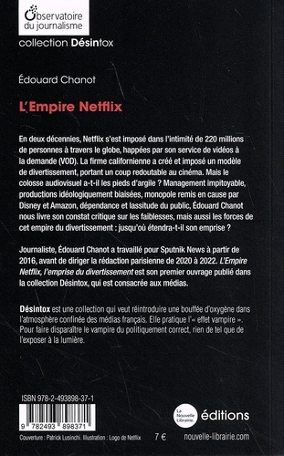 L'Empire Netflix. L'emprise du divertissement