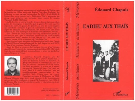Edouard Chapuis - L'adieu aux Thaïs (Récit).