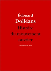 Histoire du mouvement ouvrier