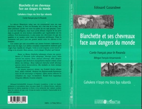 Edouard Gasarabwe - Blanchette et ses chevreaux face aux dangers du monde - Conte français pour le Rwanda.