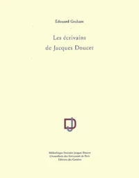 Les écrivains de Jacques Doucet