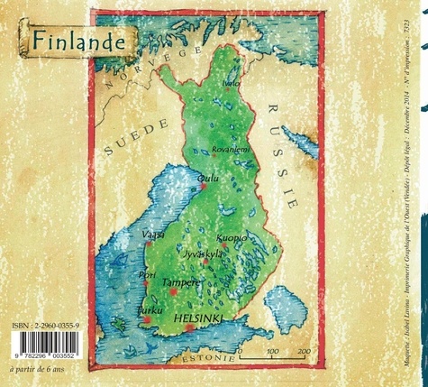 Les sept frères de Finlande. Edition bilingue français-finnois