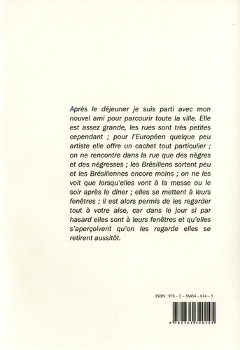 Lettres de jeunesse (1848-1849). Voyage à Rio.