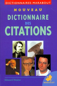 Edouard Nicaise - Nouveau Dictionnaire Des Citations.