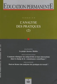 L'analyse des pratiques