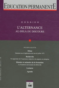 L'alternance au-delà du discours