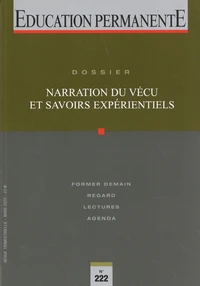 Narration du vécu et savoirs expérientiels