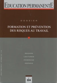 Formation et prévention des risques au travail