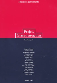 Projet, formation-action