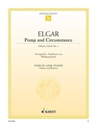 Edward Elgar - Pomp and Circumstance - Military March n° 1. op. 39/1. violin and piano..