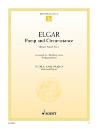 Edward Elgar - Pomp and Circumstance - Military March n° 1. op. 39/1. viola and piano..