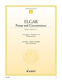 Edward Elgar - Pomp and Circumstance - Military March n° 1. op. 39/1. flute and piano..