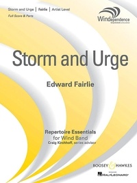 Edward Fairlie - Storm and Urge - wind band. Partition et parties..