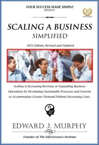 Scaling a Business Simplified: Scaling Is Increasing Revenue or Expanding Business Operations by Developing Sustainable Processes and Systems to Accommodate Greater Demand without Increasing Costs.