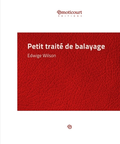 Edwige Wilson - Petit traité de balayage - Essai littéraire.