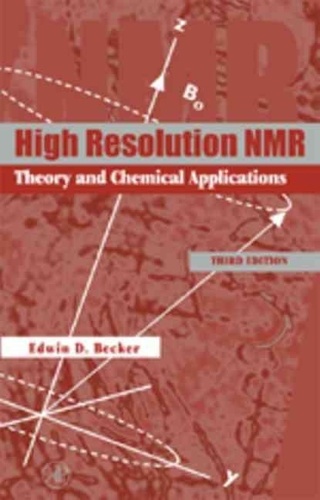 Edwin-D Becker - High Resolution Nmr.