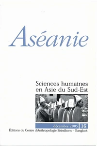 Aséanie N° 16, décembre 2005
