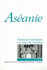Aséanie N° 8, décembre 2001