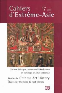 Etudes sur l'histoire de l'art chinois