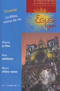 La Bible, source de vie