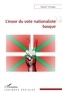 Eguzki Urteaga - L'essor du vote nationaliste basque.